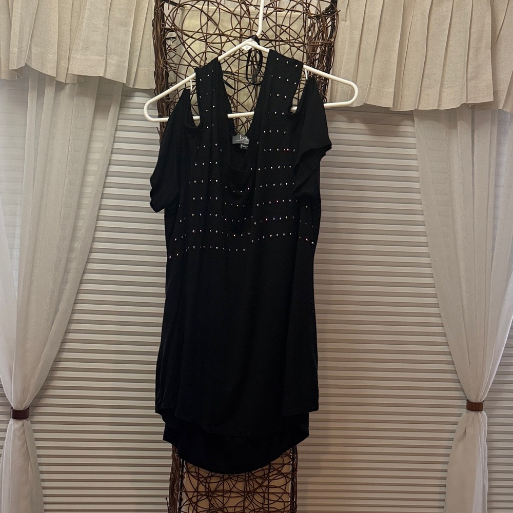 Chic Black Sleeveless Tank Top